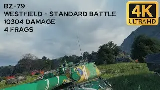BZ-79 10,3k damage 4 frags on Westfield - World of Tanks