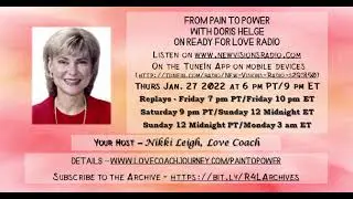 Transform Pain to Power with Doris Helge