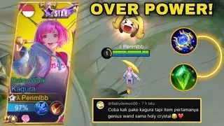KAGURA OVER POWER🔥 GENIUS + HOLY CRYSTAL!! MUSUH AUTO EMOSI WIRRR…