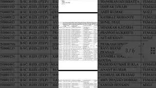 second Merit list #hnbgu #itep #ncet_bed #2025 #hemvati_nandan_bahuguna_garhwal_university