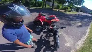Essai pocket-bike CROSS + ma réaction