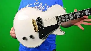 Вам ОБЯЗАТЕЛЬНО стоит это проверить! | Gibson Les Paul Custom 1 P90 White M2M 2022 года выпуска 