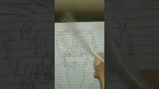 genos drawing easy 🙏🙏 #drawingtechniques #art #animedrawing #onepunch