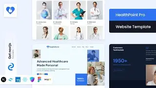HealthPoint Pro - Next.js Medical & Healthcare Website Template