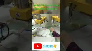 Auto 6th head heat transfer machine, #shortvideo #machine #video #shorts