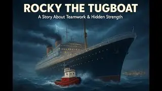 Rocky the Tugboat Saves the Day | A Story About Teamwork and Hidden Strength