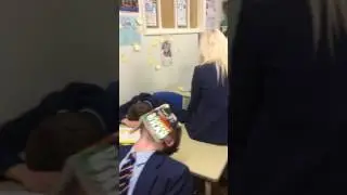 Brownedge St Mary Year 10 do the reading mannequin challenge