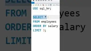 SQL LIMIT Clause | SQL shorts | Learn SQL with MySQL