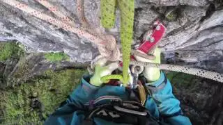 Spust v jamo Gradišnica