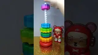 very fun tower of spinner toy