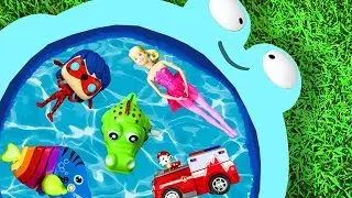 Learn Characters with Pj Masks, Paw Patrol, Barbie, Disney Princesses and Animals for Toddlers