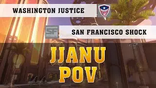 JJANU ROADHOG POV ● Washington Justice Vs San Francisco Shock ● Playoffs Week 1 ● OWL POV