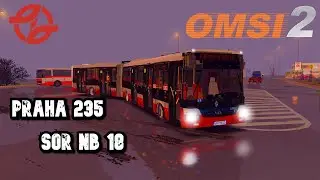 OMSI 2 | Praha linka 235 | SOR NB 18 + Hlášení