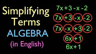 Simplifying terms/Algebra/Lower Secondary Math course