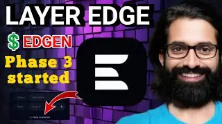 Layer Edge Update l layeredge allocation check l layeredge wallet connect l layeredge phase 3 l Alam