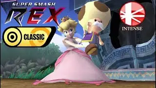 Super Smash REX Gameplay - Classic Mode with Peach (Intense)