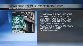 Tucson Police Officers Association concerned after drawing on Starbucks cup