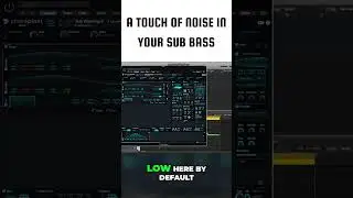 Sub Bass PLUS Noise Signal 🔥 #subbass #musicproducer #drumandbass #electronicmusic #phaseplant #dnb