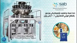 Multihead Weigher with Twin FIlling & Packaging Machine