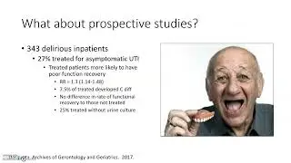 Urinary Tract Infection Myth #5:  UTI causes altered mental status
