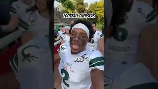 How I got to play football overseas.. #elf #football #fyp #youtubeshorts