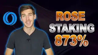 How to stake ROSE   Earn INSANE REWARDS 💥 Stake Oasis Network Coin