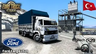 ETS 2 1.45 - Ford Cargo 2520 - Roextended 3.5 - Canlı yayın
