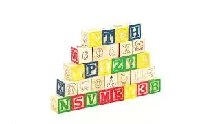 TMTS - Wooden Letter and Numbers Blocks