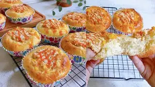 Roti Sosis | Roti Pizza Sosis menul, empuk dan lembut