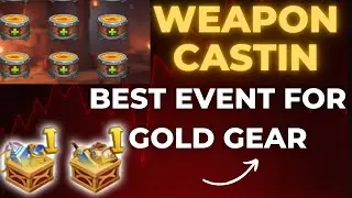 WEAPON CASTIN - BEST EVENT FOR GOLD GEAR - CASTLE CLASH