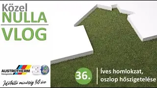 36. Íves homlokzat, oszlop hőszigetelése