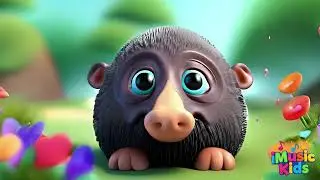 Sandy the Mole | Kids' Song About Animals | Digging Adventure