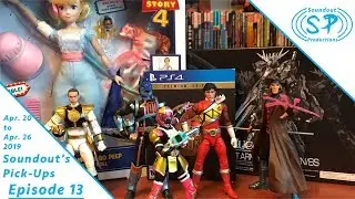 Soundout's Pick-Ups Episode 13 - Power Rangers, Marvel Legends, Toy Story 4 and More!