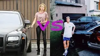 Hailey baldwin cars vs cameron dallas cars (2018)