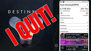Goodbye Destiny 2