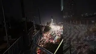 Latest video of Delhi Traffic Rush#delhi #noida #kalindikunj