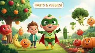 Fruits & Veggies Adventure for Kids &ndash; Healthy Power Fun! | Hulk Kids USA |