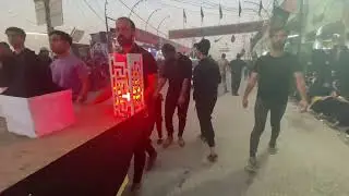 موكب شباب سيد الشهداء ع/ اليوم الخامس من محرم الحرام/ القصيدة الثانية / قضاء الشامية