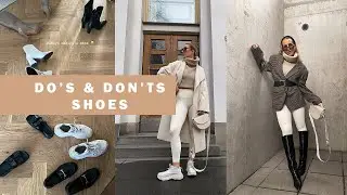 DO'S & DON'TS SHOES- What shoe should you be wearing with what jeans/skirt/pants | SandraEmilia