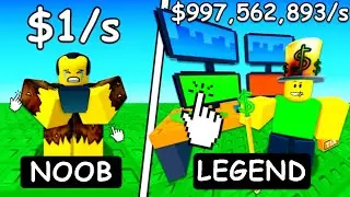 NOOB to LEGEND in Roblox Tap to Get Rich