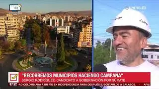 “Lo más importante es la inversión pública”, dice Rodríguez que postula para gobernador de Cbba