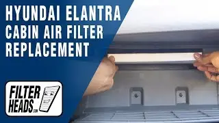How to Replace Cabin Air Filter 2013 Hyundai Elantra | AQ1121