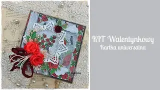 Kartka uniwersalna - KIT Walentynkowy #altairart