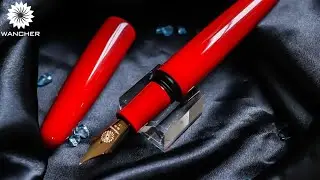 Wancher Dream Pen - True Urushi - 朱 - Red