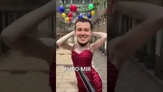 RedDressFan95 gegen Ed Euromaus mit Euro-Mir 😂😂😂 #epfan95 #red #dress #girl #meme #europapark #rust