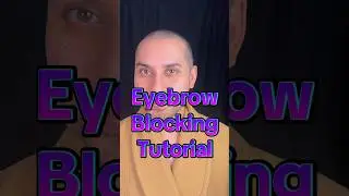 A definitive eyebrow blocking tutorial, from a drag queen x  #dragmakeuptutorial