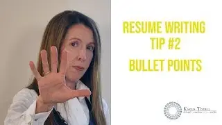 Resume Tip 2: How to Use Bullet Points Properly - KTC