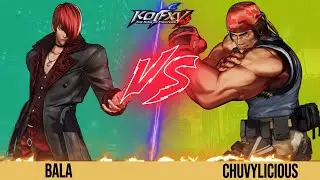 KOFXV Bala (K'/Angel/Iori) Vs Chuvylicious (Kyo/Ralf/Iori)  King of Fighters XV #kofxv