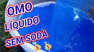 🔴 SABÃO OMO LÍQUIDO CASEIRO  SUPER CONCENTRADO FICA PRONTO EM 5 MINUTOS  DICA SIMPLES DA BO
