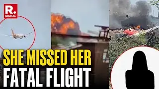 Air India Plane Crash: 'I Thank God, Ganpati Saved Me Today': Bhumi Chauhan Missed Flight By 10 Mins